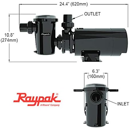 Raypak Protege Pool Pump – RPVSP1 – Quiet