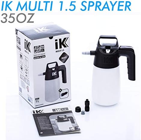 K Pump Sprayer Combo Kit (2-Pack) A professional duo: one foamer for thick suds and one multi-purpose sprayer for versatile detailing applications.
