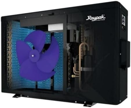 Raypak Crosswind 40i Heat/Cool 33,000BTU Electric Pool Heat Pump 208/230V Hard Wire