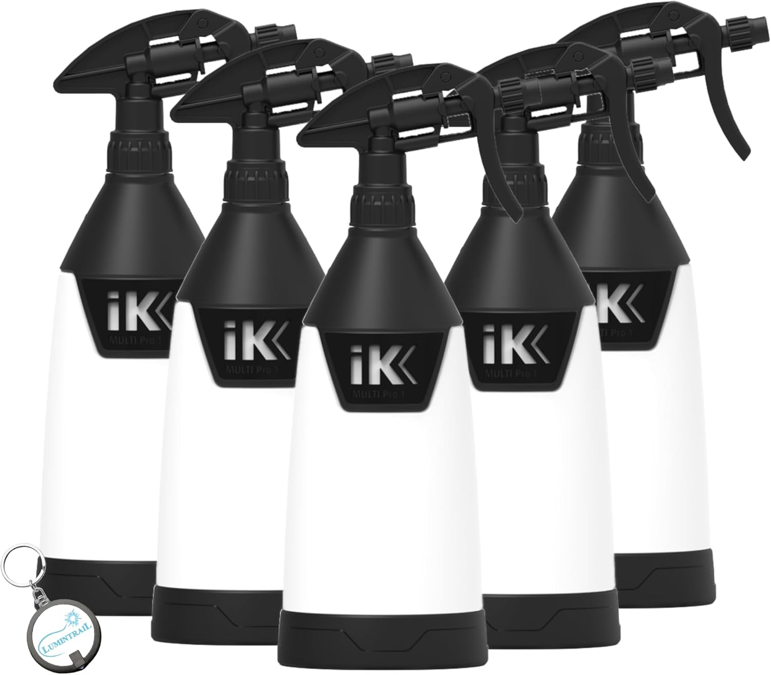 iK Multi Trigger Sprayer 5-Pack A versatile bundle of professional-grade sprayers for detailing, cleaning, and maintenance tasks.