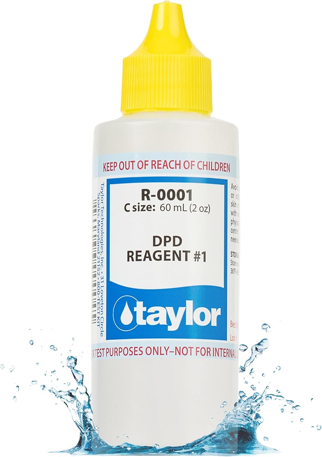 TAYLOR TECHNOLOGIES INC R-0001-C REAGENT #1 DPD 2 OZ
