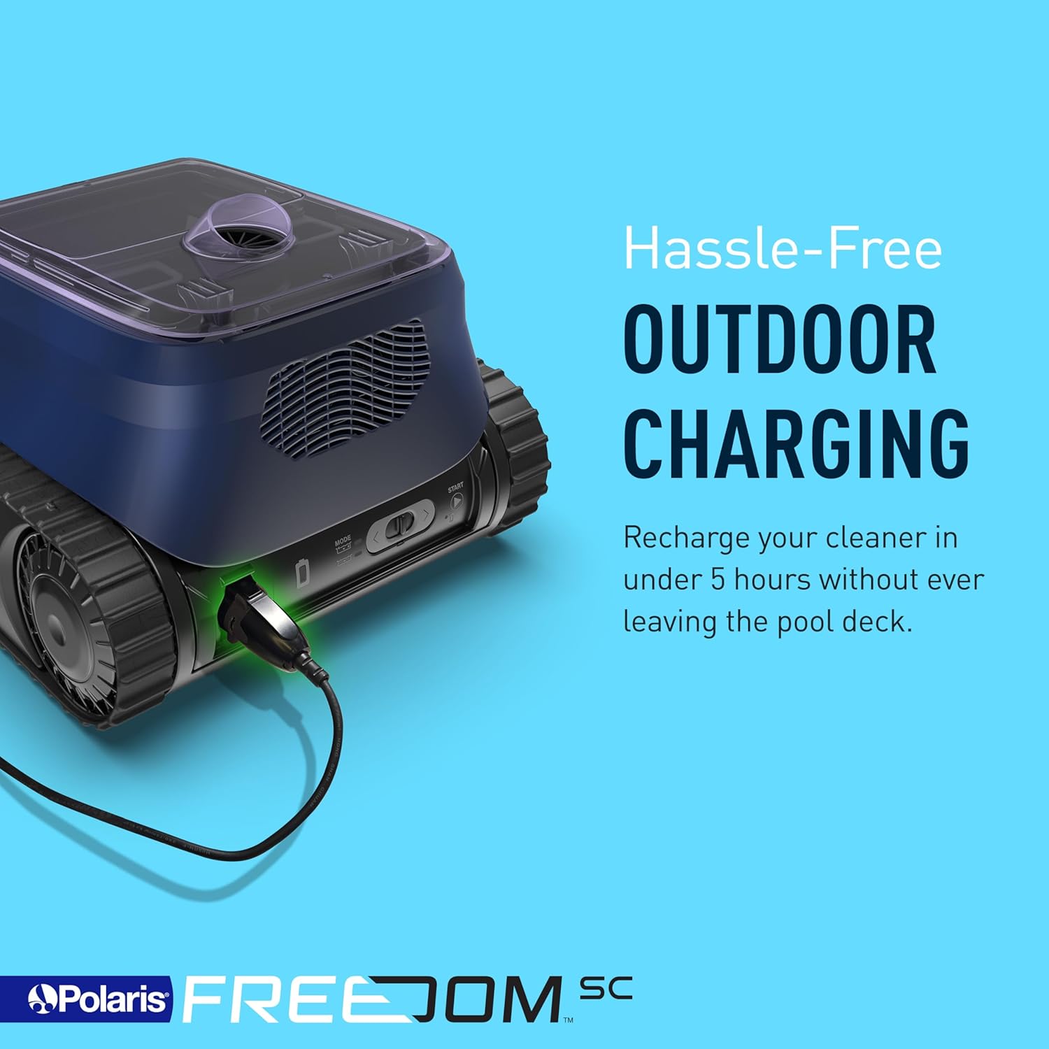 Polaris Freedom SC Cordless Robotic Pool Cleaner,