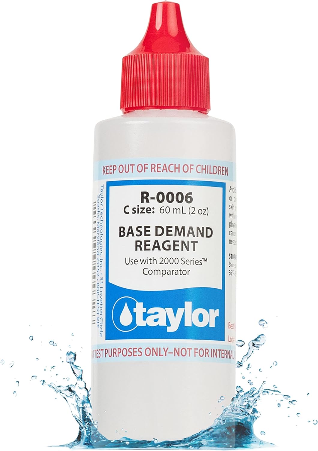 Taylor Technologies R-0006-C Reagent No. 6 Bdr 2 Oz