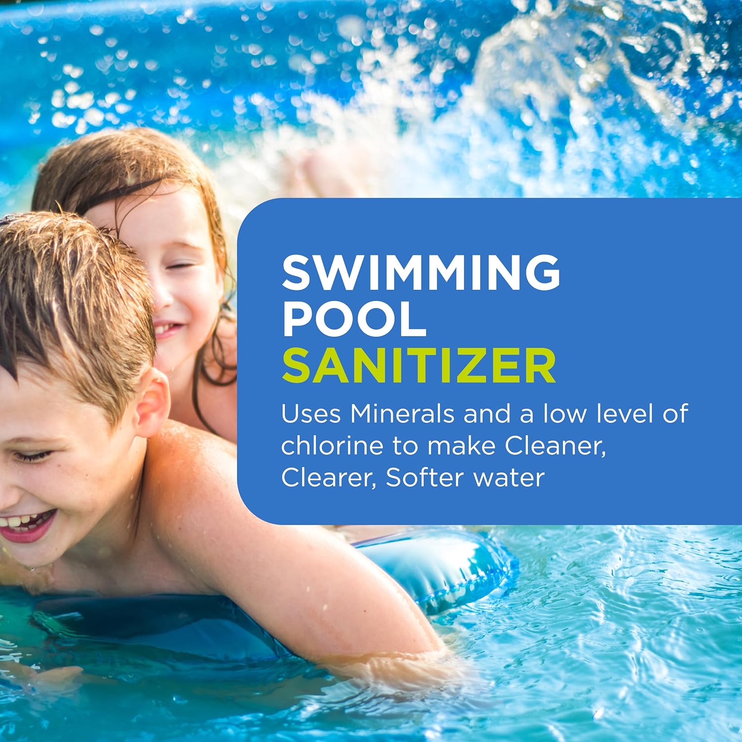 FROG @Ease Floating System for Swim Spas with 1 Pack of FROG Kick-It - Quick & Easy Self-Regulating Swim Spa Sanitizer - Swim Spa Maintenance System with Sanitizing Minerals & SmartChlor Technology