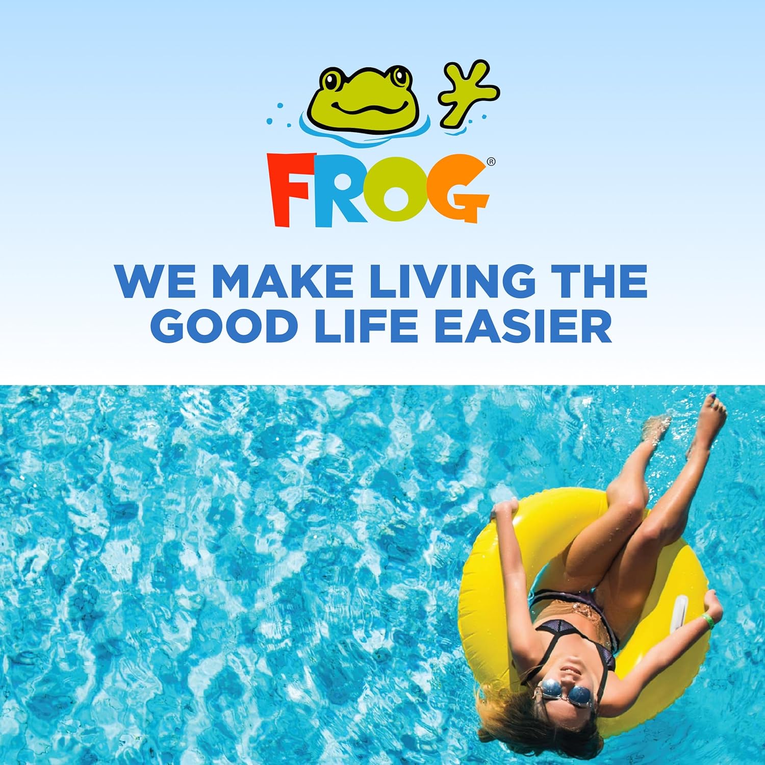 FROG Bac Pac Replacement Chlorine Cartridges for use with Pool FROG Model 5400 and 6100 Cyclers - Prefilled for Easy & Convenient Pool Sanitizing & Water Care - 6 Pack