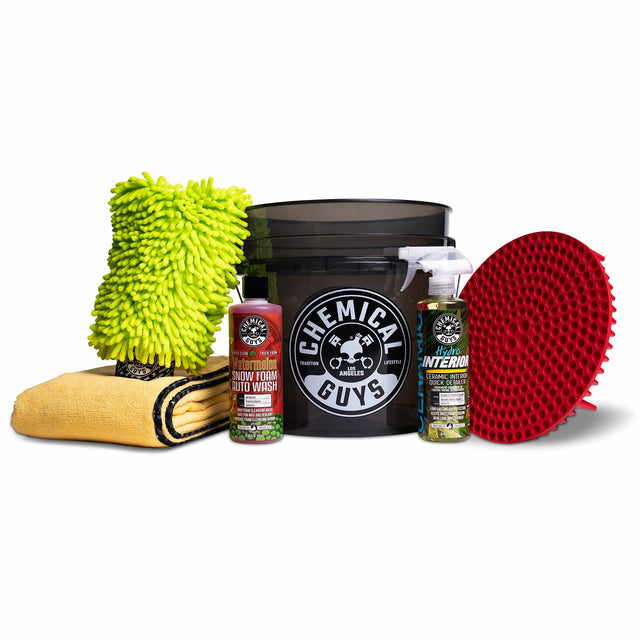 SNOW FOAM & CERAMIC INTERIOR KIT W/BUCKET