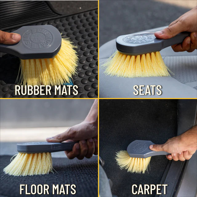 NICE & STIFF HEAVY DUTY CARPET & INTERIOR BRUSH