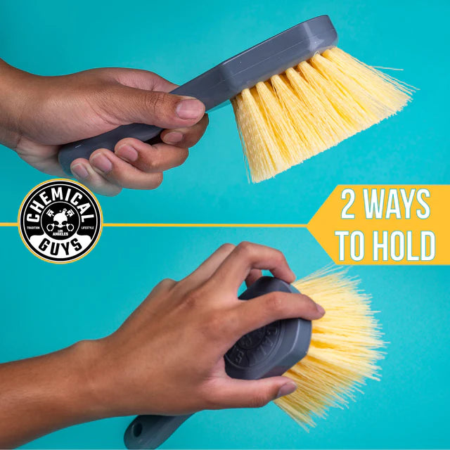 NICE & STIFF HEAVY DUTY CARPET & INTERIOR BRUSH