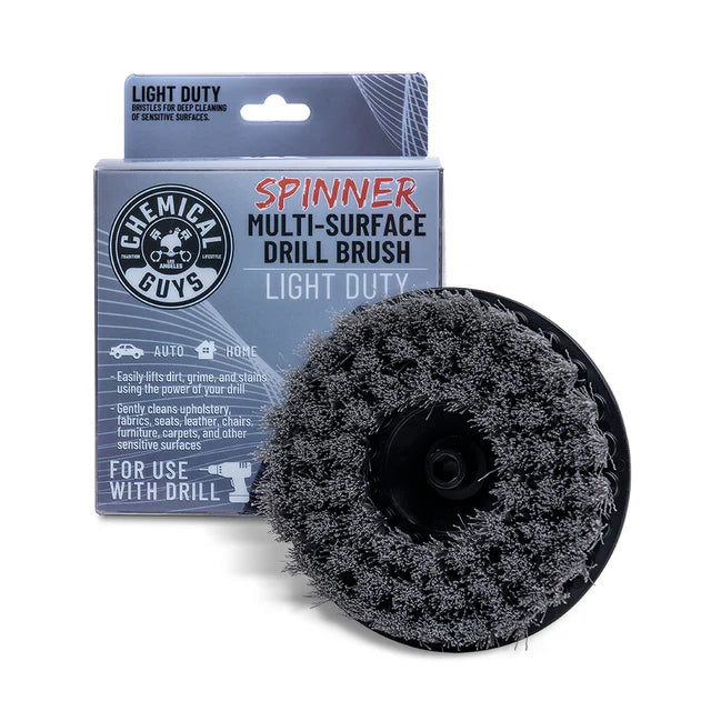 CHEMICAL GUYS SPINNER MULTI-SURFACE DRILL BRUSH HEAVY DUTY