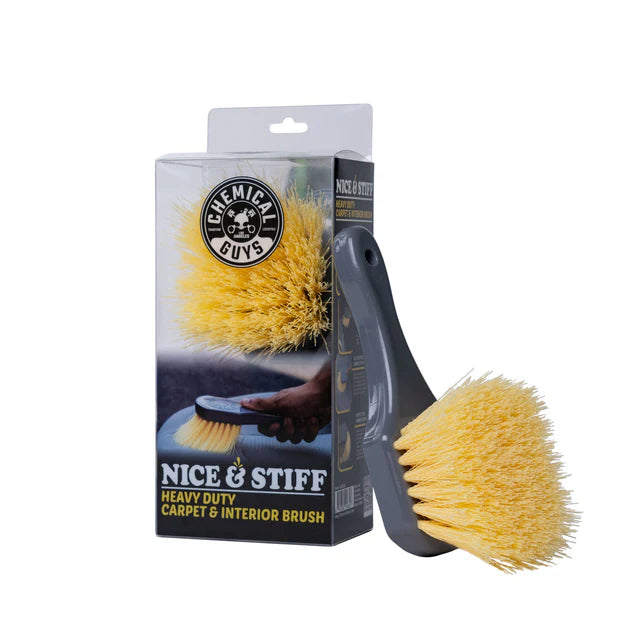 NICE & STIFF HEAVY DUTY CARPET & INTERIOR BRUSH