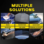Meguiar’s Hybrid Ceramic Starter Kit, Includes Car Wash, Wax, Detailer, & Tire Shine