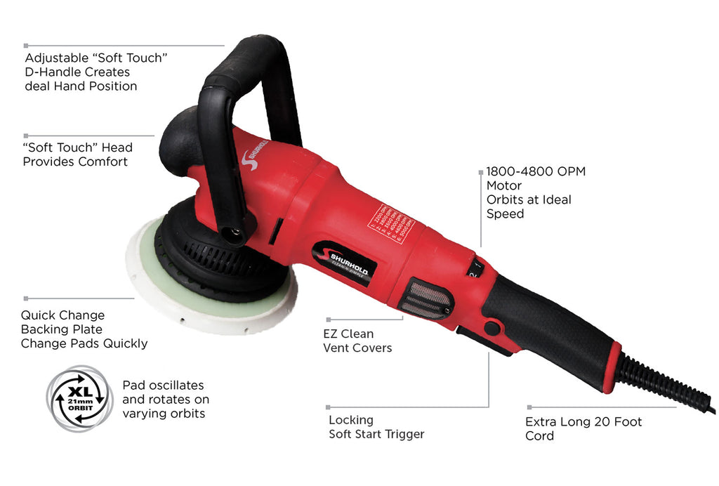 Dual Action Polisher Pro Max Pack