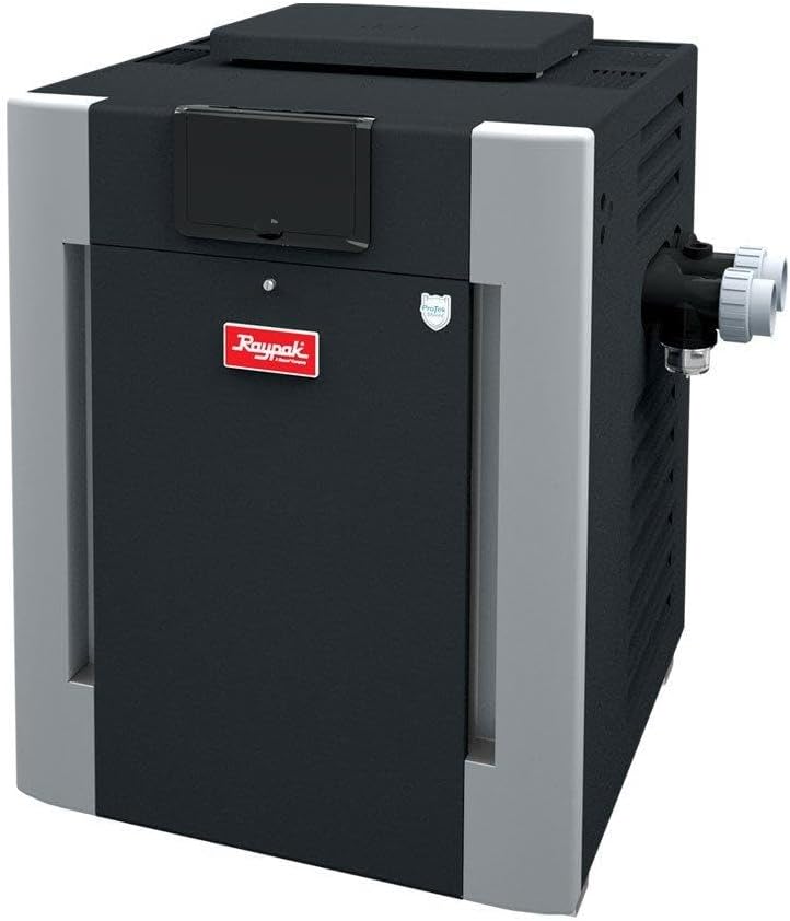 Raypak 266,000 BTU Digital Electronic Ignition Natural Gas Pool Heater