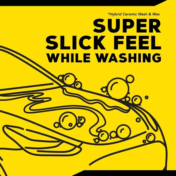 Meguiar’s Hybrid Ceramic Starter Kit, Includes Car Wash, Wax, Detailer, & Tire Shine