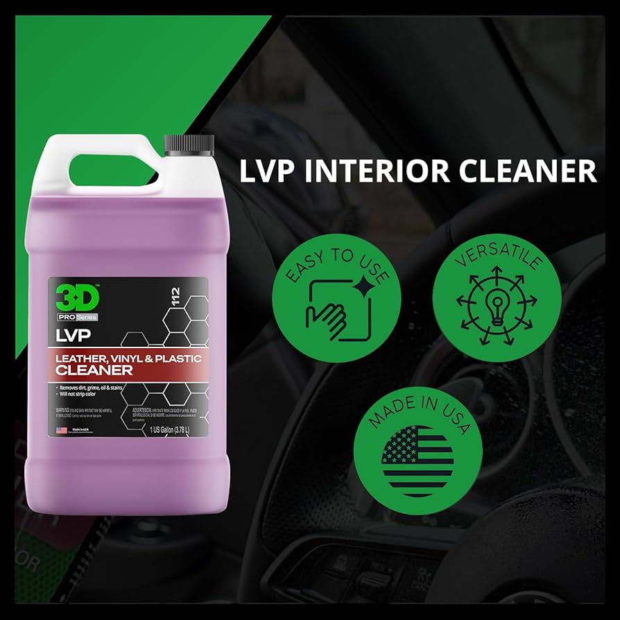 3D LVP Interior Cleaner - 1 Gallon