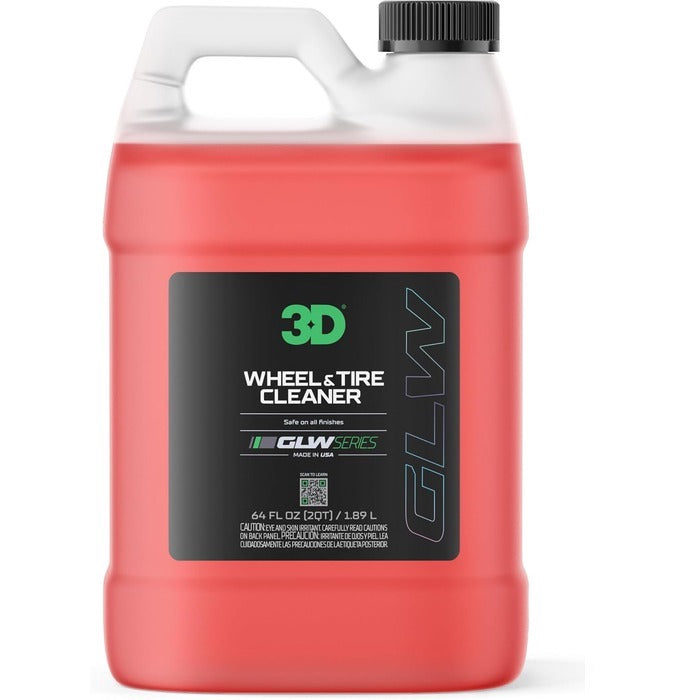 3D Wheel & Tire Cleaner An all-in-one, deep-cleaning formula that safely removes brake dust, grime, and tire browning. - 1 Gallon