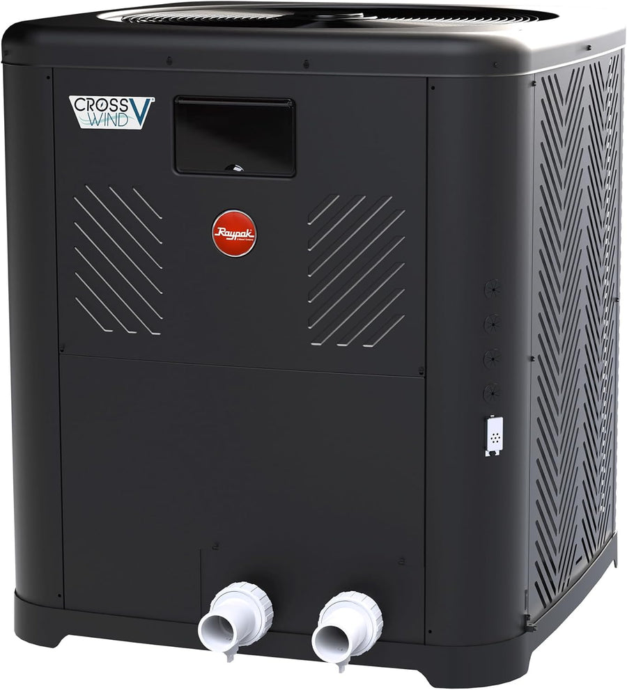 Raypak Crosswind V Pool Heat Pump - Spa and Pool Heater with Free Wi-Fi for Fleet Monitoring