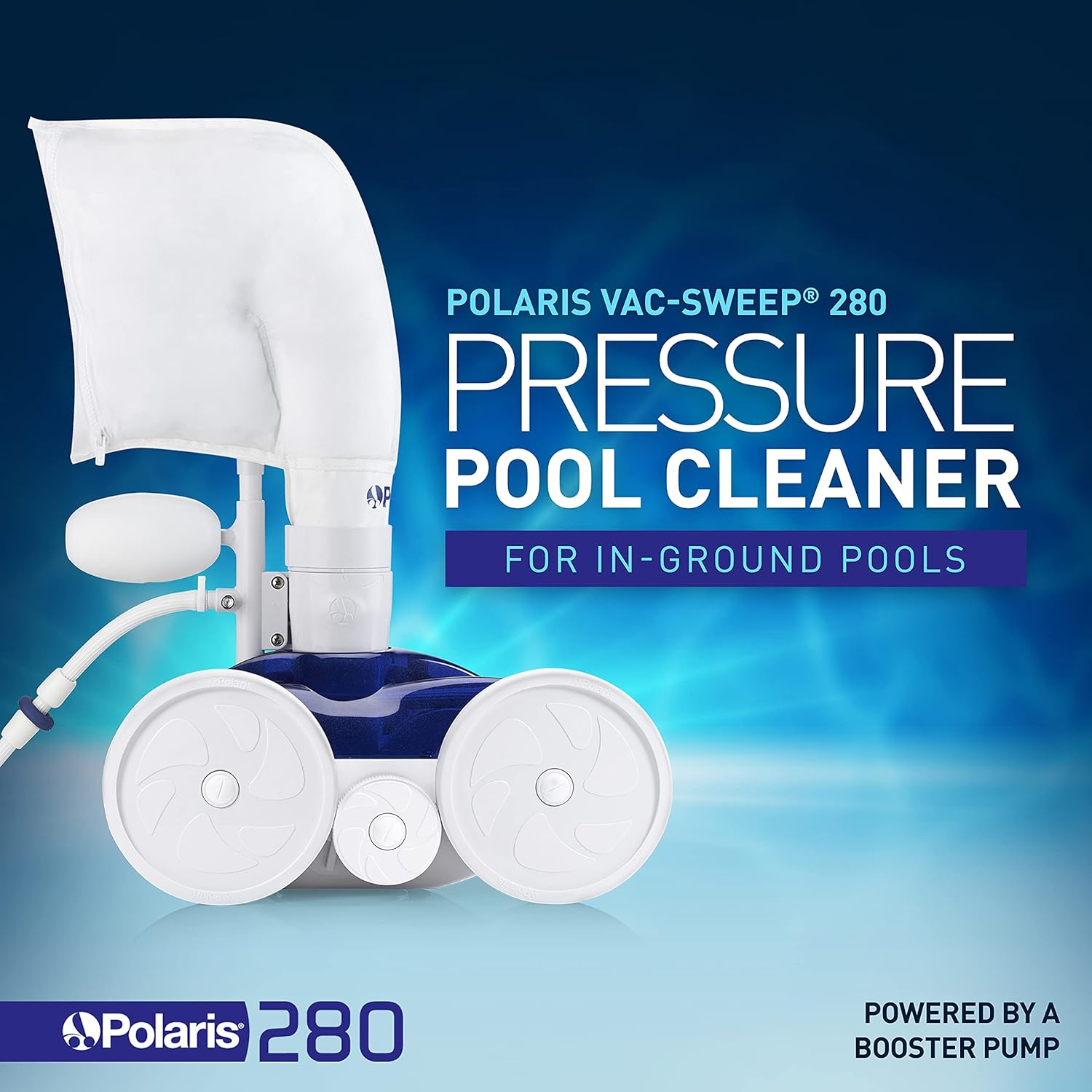 Polaris Vac-Sweep 280 Pressure-Side In-ground Pool Cleaner,