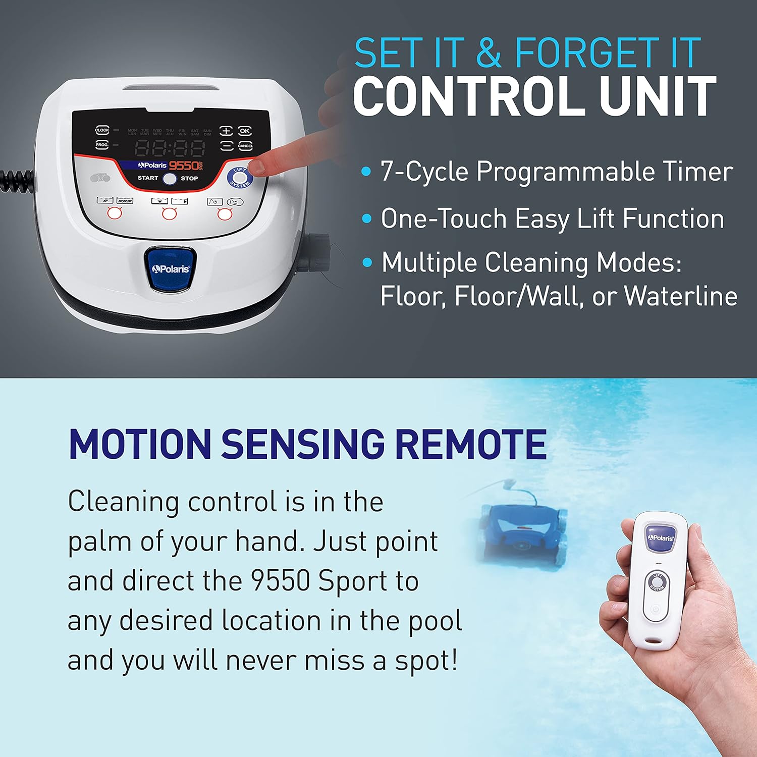 Polaris 9550 Sport Robotic Pool Cleaner