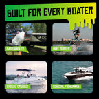 Boat Juice Luxury Kit - Boat Cleaning Kit includes Exterior Boat Cleaner, Interior Boat Cleaner, Extreme Water Spots Remover, Protection Ceramic Coating, Boat Glass Cleaner