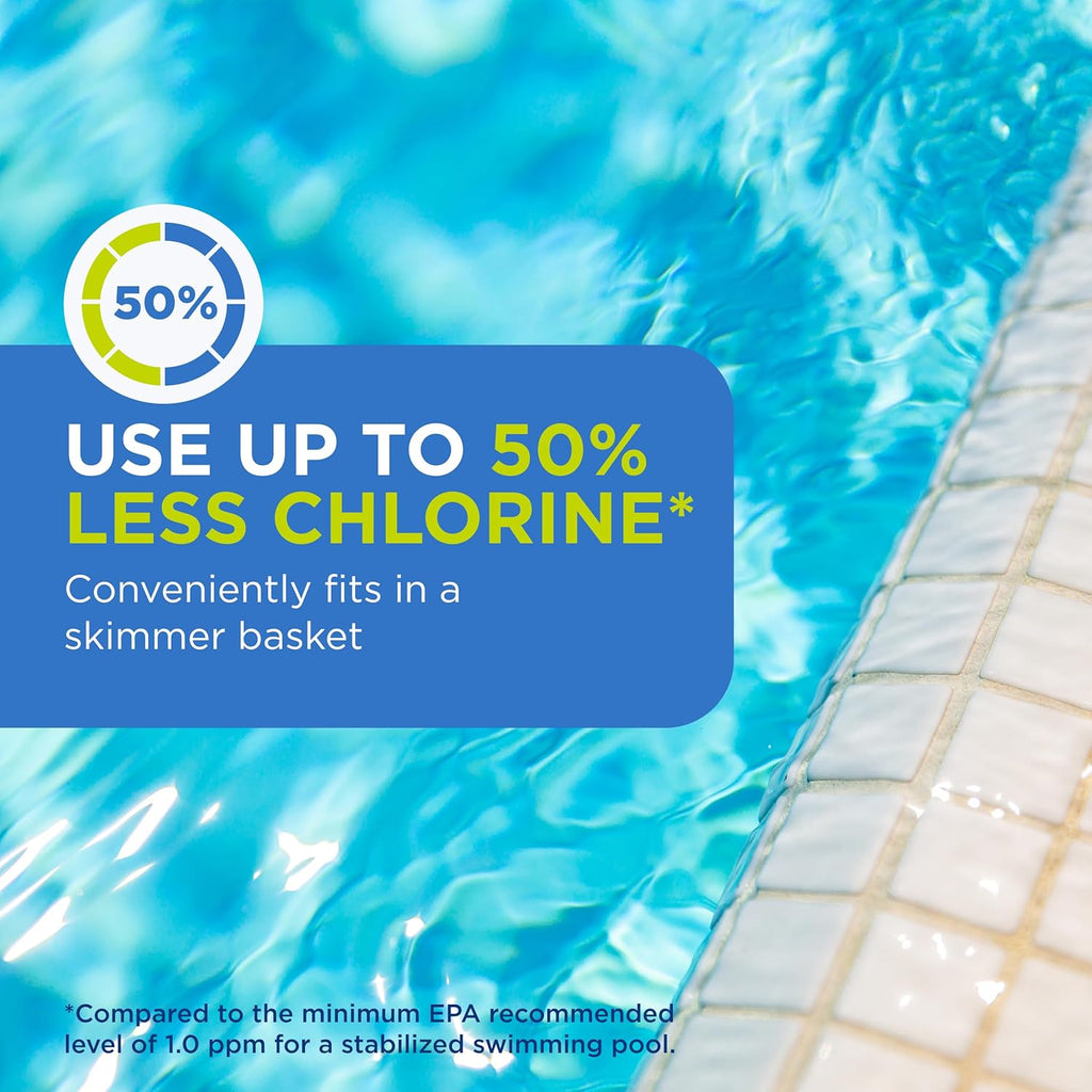 FROG Instant FROG for Pools - Prefilled Sanitizing Mineral Dispenser for Pools Up to 25,000 Gallons - Extends Chlorine Effectiveness for Easy Pool Treatment & Water Maintenance
