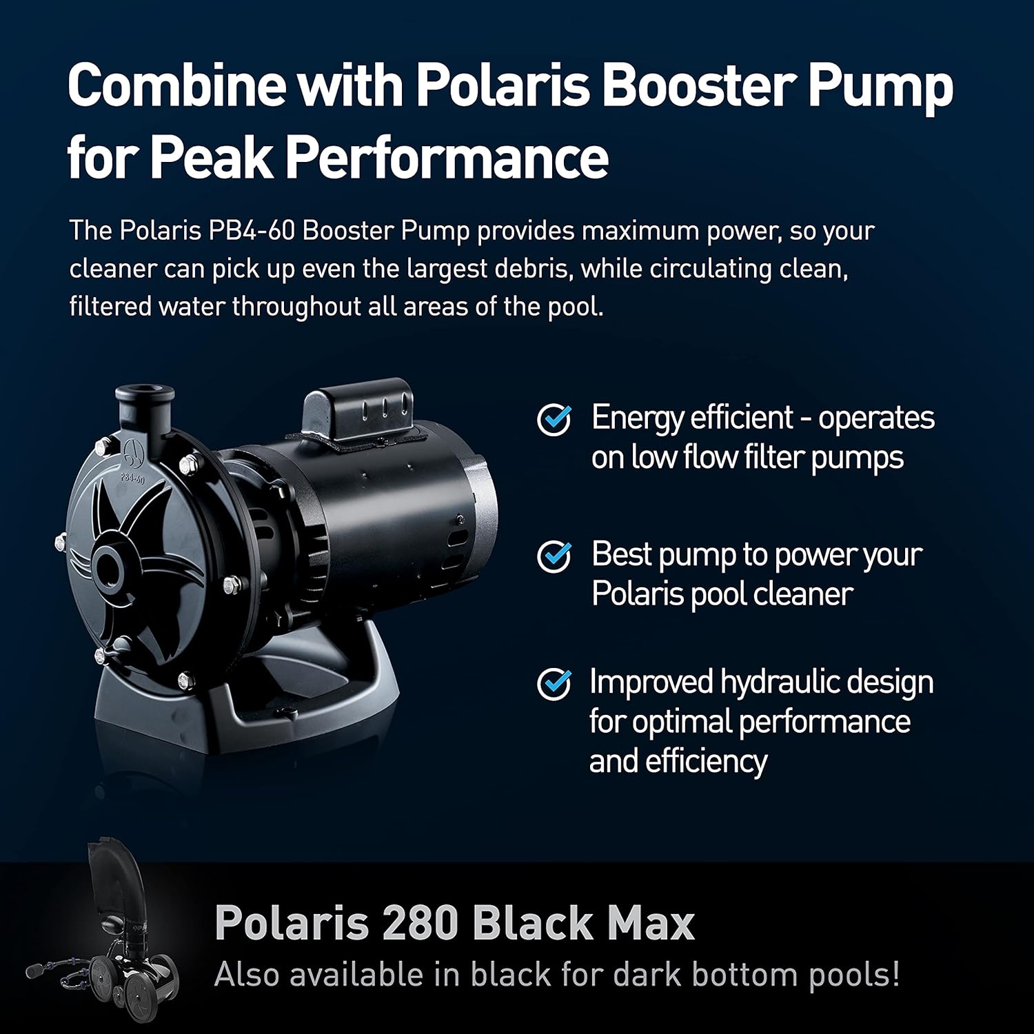 Polaris Vac-Sweep 280 Pressure-Side In-ground Pool Cleaner,