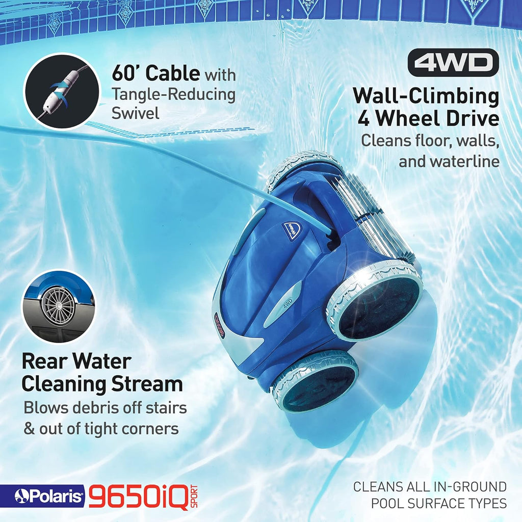 Polaris 9650iQ Sport Robotic Cleaner