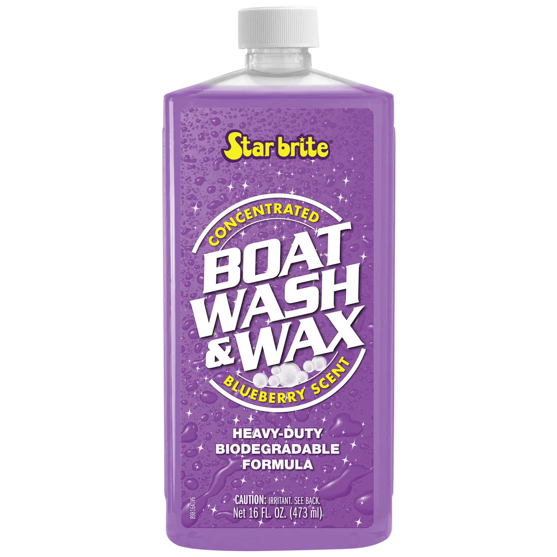 Boat Wash & Wax - Heavy Duty Concentrate - Blueberry Scent | 32oz
