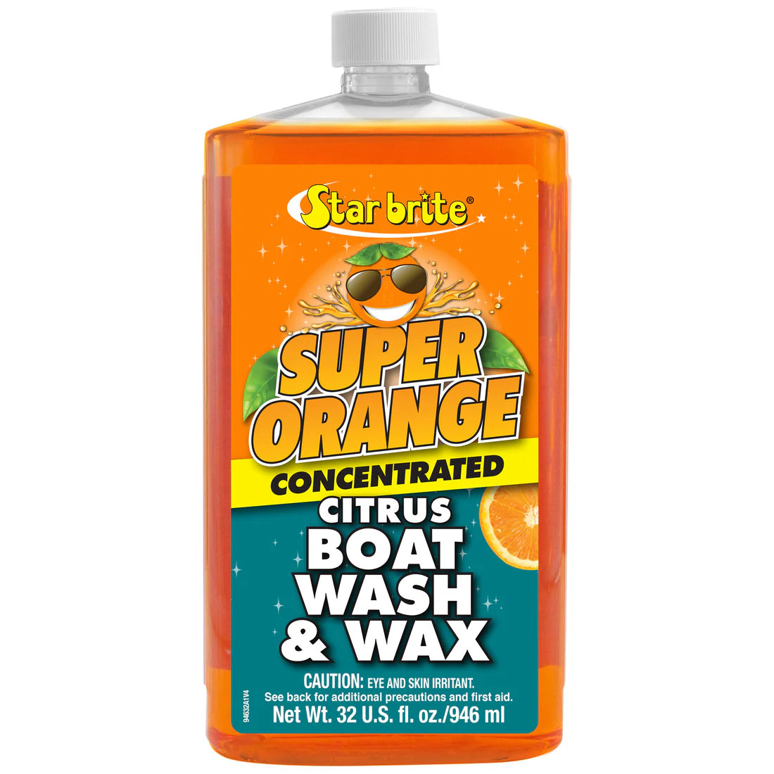 Super Orange Citrus Boat Wash & Wax - Fresh & Salt Water | 32oz