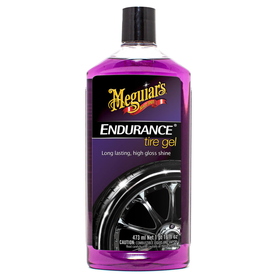 Meguiars Long-Lasting High Gloss Tire Gel - Prevents Browning & Overspray, 16 oz.