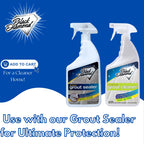 Ultimate Grout Cleaner for Tile Floors — Acid-Free Deep Cleaner Removes Grease, Dirt & Soap Scum Without Damaging Grout — Safe for Marble and All Natural Stone