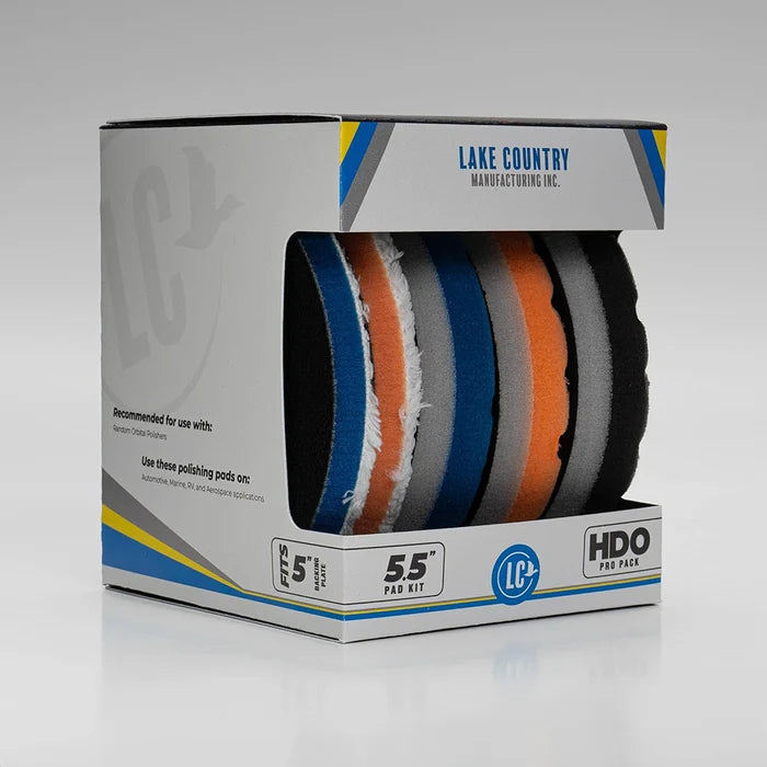 Lake Country HDO CSS Pad Kit - 5.5 inch (5-Pack)