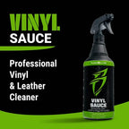 Bling Sauce VINYL SAUCE Professional Vinyl, Leather and Upholstery Cleaner, 20 oz.