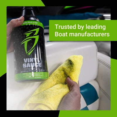 Bling Sauce VINYL SAUCE Professional Vinyl, Leather and Upholstery Cleaner, 20 oz.