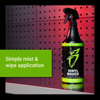 Bling Sauce VINYL SAUCE Professional Vinyl, Leather and Upholstery Cleaner, 20 oz.