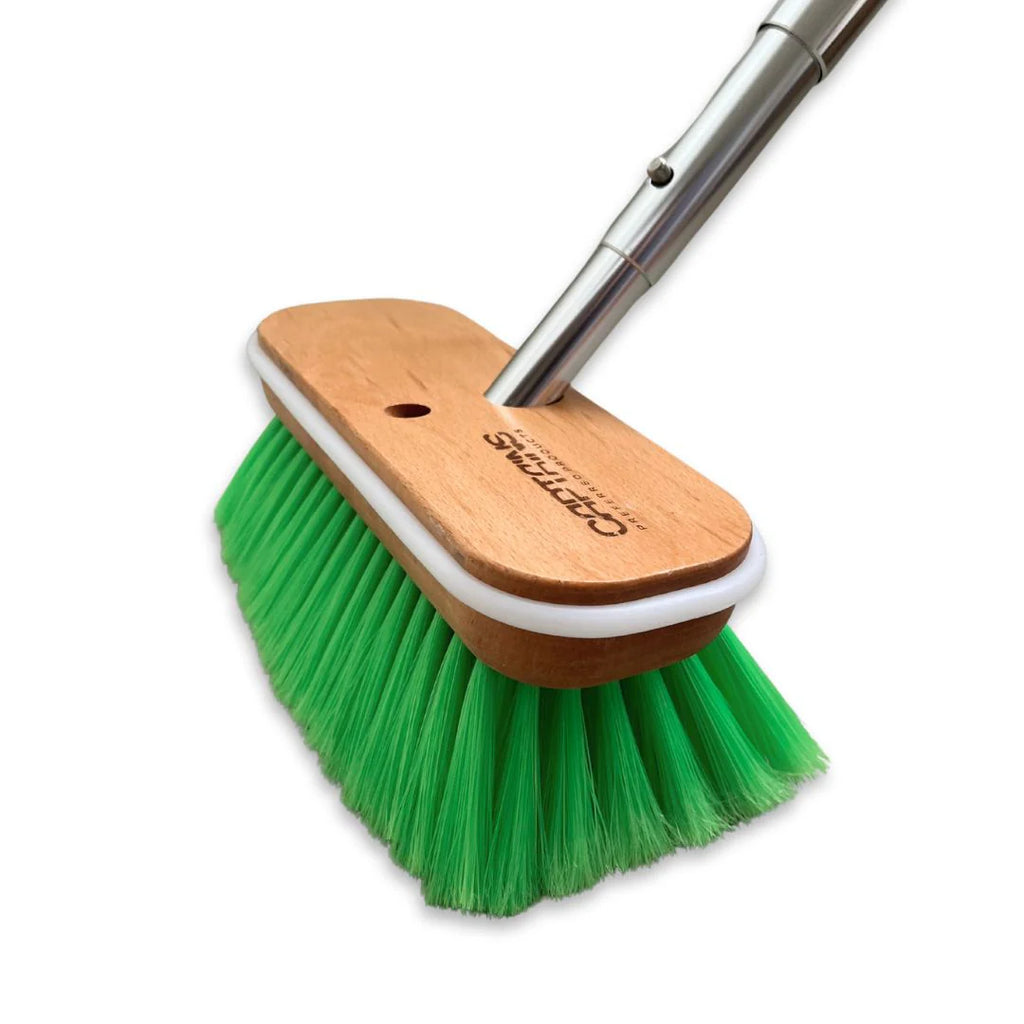 Boat Brush with Handle - Medium Bristle