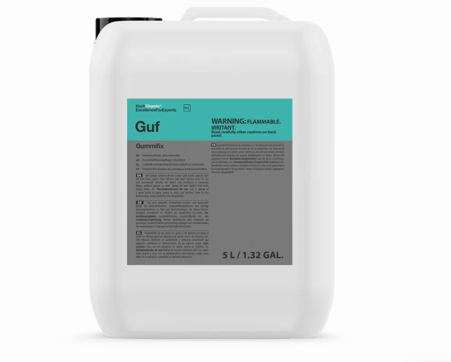 Koch-Chemie Gummifix | Rubber & Plastic Trim Restorer Gummifix - 5 Liter
