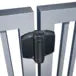 D&D Technologies Regular Duty Gate Hinges For Self Closing With Screws Black
