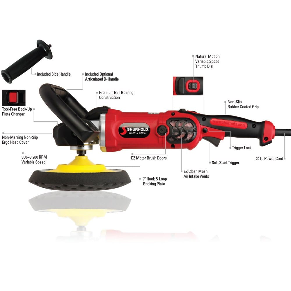 Pro Rotary Polisher Max Pack