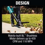 Makita 18V LXT Lithium-Ion Brushless Cordless Blower Kit (4.0Ah)
