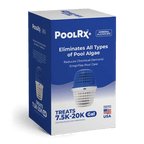 PoolRX+ 331001 Pool Unit, 7.5K–20K Gallons, Blue/White with Silver