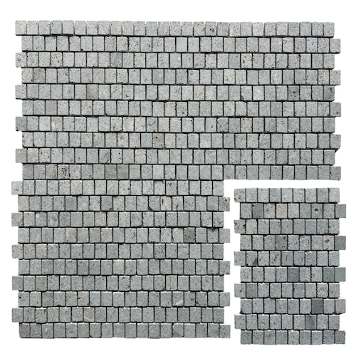 Pool Stone Sukabumi Select Stone Mosaic - 1.25" x 1.25" Offset